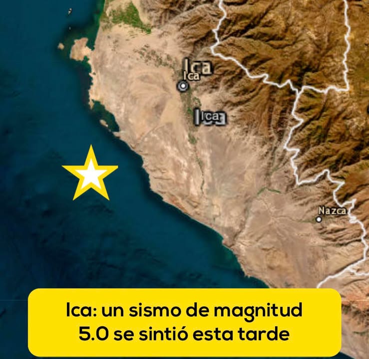 Sismo en Ica