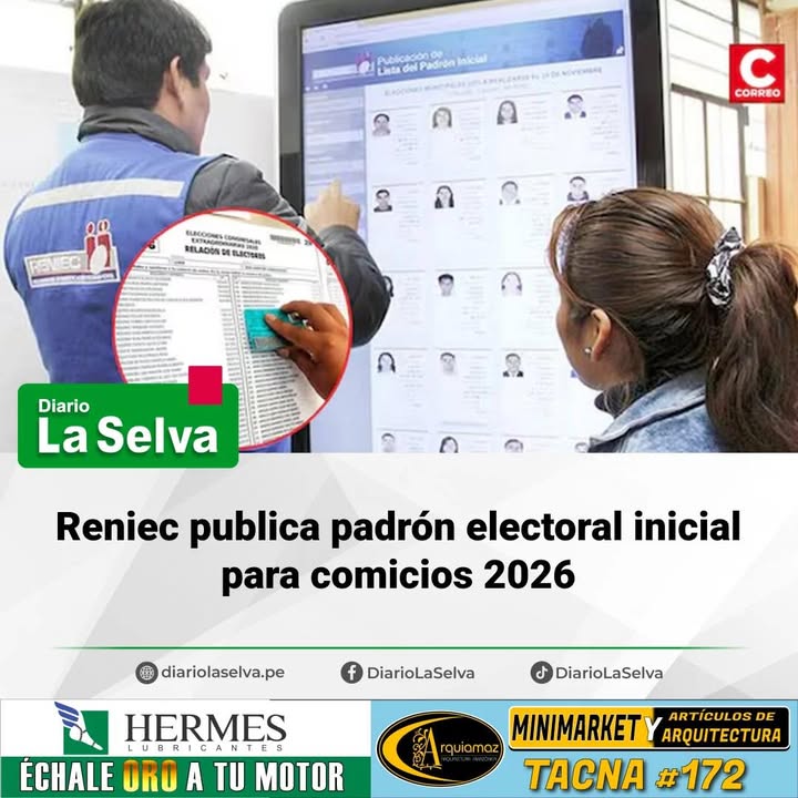 Ciudadanos podrán presentar observaciones al padrón 2026