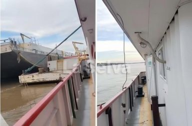 Asaltan convoy fluvial y sustraen equipos en el río Ucayali.