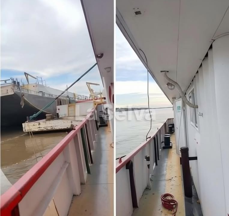Asaltan convoy fluvial y sustraen equipos en el río Ucayali.