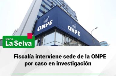 Fiscalía interviene sede de la ONPE por caso en investigación