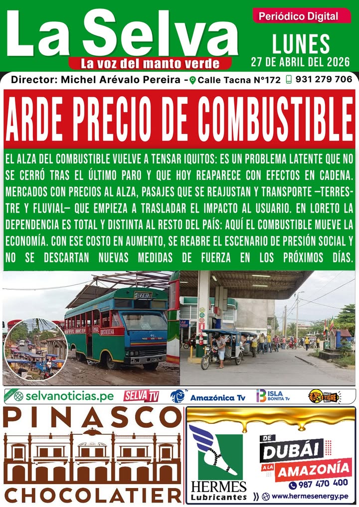 Portada LA SELVA 27•04•2026‼