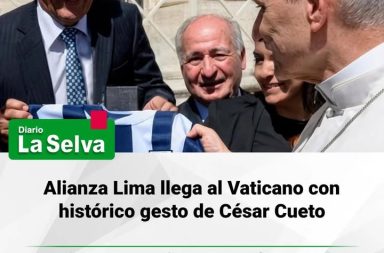 Un encuentro blanquiazul en el Vaticano