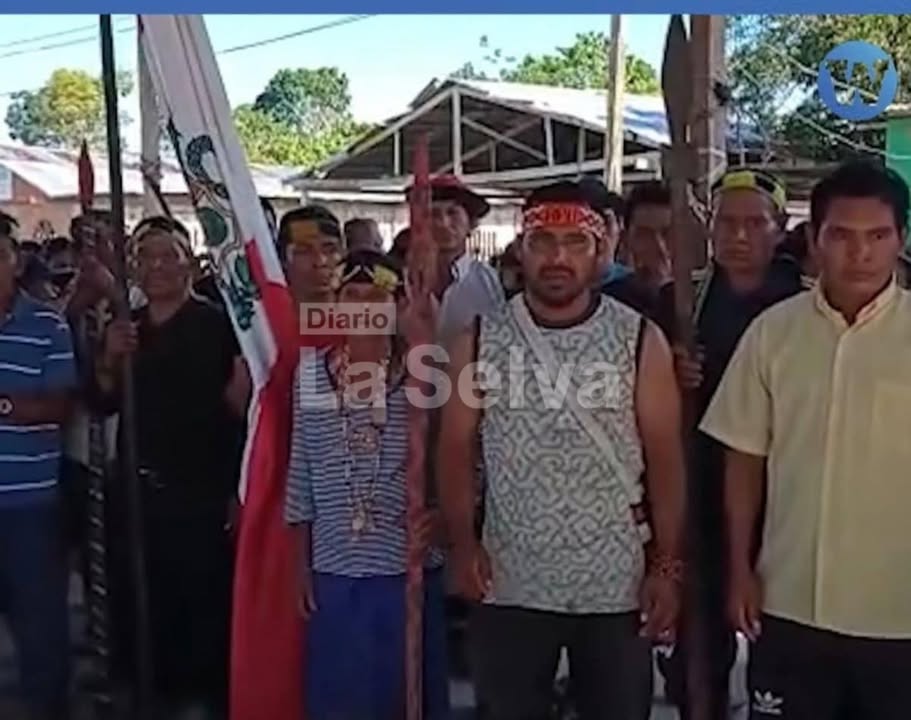 Comunidades Achuar del río Corrientes rechazan retención de embarcaciones.