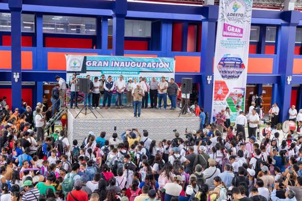 Comunidad educativa de San Juan estrena colegio moderno tras 15 años.