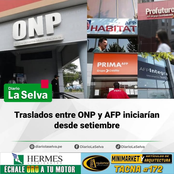 Afiliados podrán elegir entre ONP y AFP