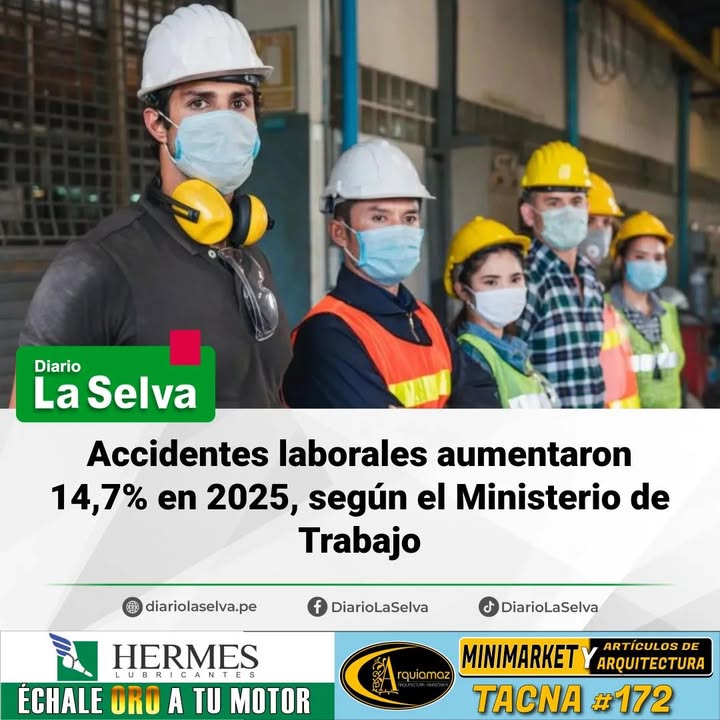 Reportan incremento de accidentes laborales en el país