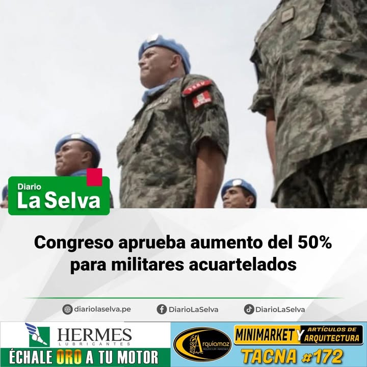 Mejora económica para personal militar