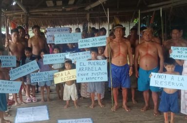Pueblos indígenas exigen respeto a su territorio