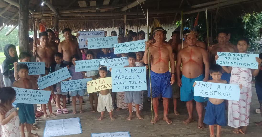 Pueblos indígenas exigen respeto a su territorio