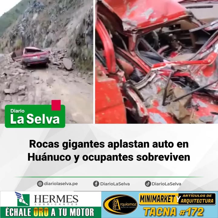 Accidente en carretera deja escena impactante