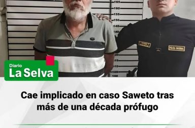 #Ucayali  Detienen a condenado por crimen en comunidad indígena