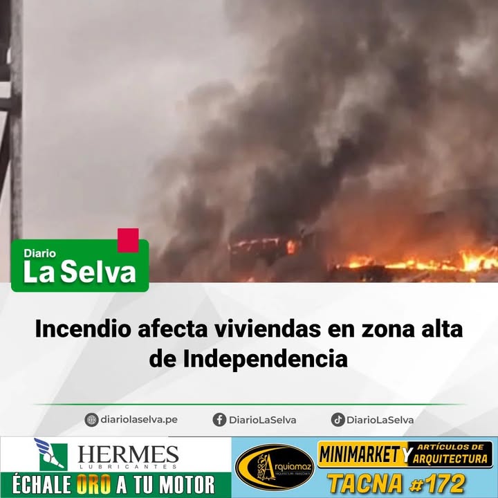 Emergencia moviliza a bomberos en Lima