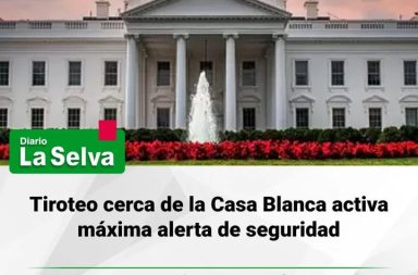 Tensión en Washington tras disparos cerca de la Casa Blanca