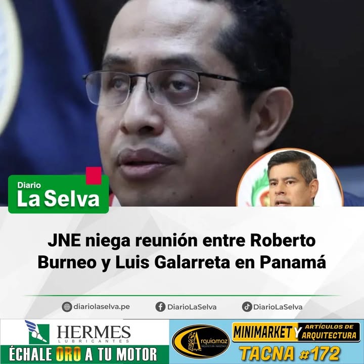 JNE rechaza versiones sobre supuesto encuentro en Panamá
