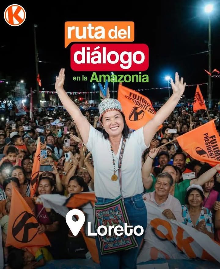 #lafuerzadeloreto | Keiko Fujimori en Loreto
