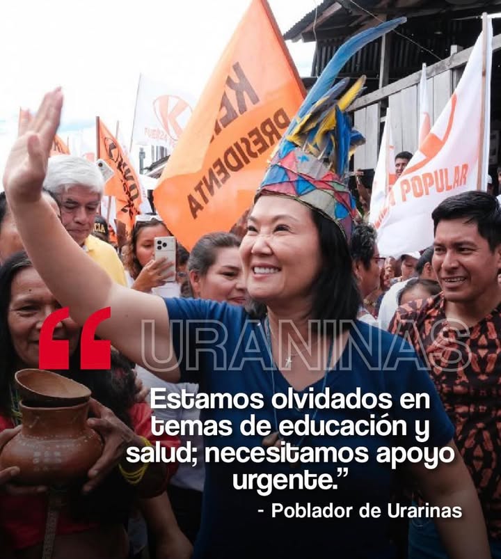 Candidata de Fuerza Popular reafirmó propuestas para Loreto