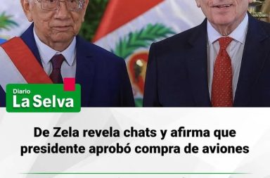 Hugo de Zela asegura que mandatario conocía compra de aviones F-16