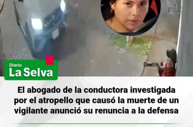 Renuncia defensa legal en caso de vigilante fallecido