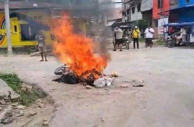 Tensión en San Juan: vecinos reaccionan ante presunto robo
