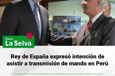 Visita reforzaría vínculos entre Perú y España