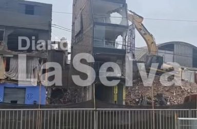 #Lima | Así se produjo la demolición de predios para recuperar terrenos