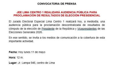 Jurados Electorales avanzan con oficialización de resultados