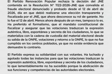 ‼RAFAEL LÓPEZ ALIAGA RECONOCE DERROTA DE MANERA OFICIAL
