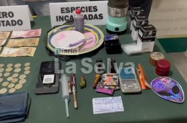 Capturan a extranjero con más de un kilo de droga en Iquitos.