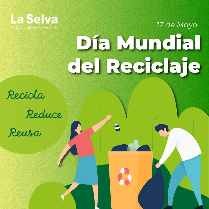 Hoy, en el Día Mundial del Reciclaje, recordamos que nuestras pequeñas acciones diarias construyen un futuro sostenible.