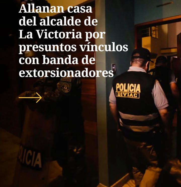 Megaoperativo deja detenidos y allanamiento en La Victoria
