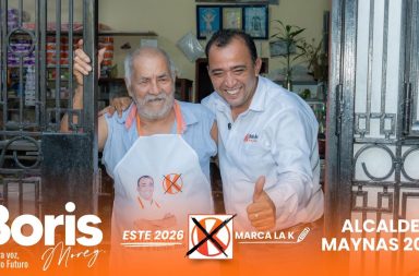 BORIS MOREY CONVERSA CON LOS VECINOS DE 9 DE OCTUBRE Y PLANTEA SOLUCIONES A SUS PROBLEMAS