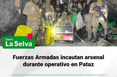 #Pataz Operativo en Pataz permite decomiso de armamento