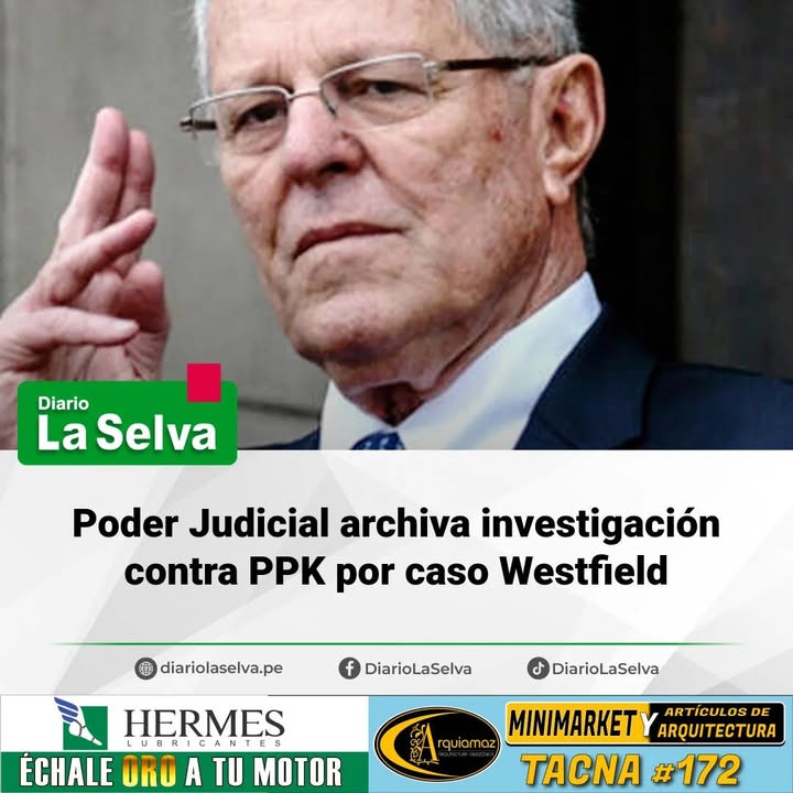 Investigación contra Pedro Pablo Kuczynski fue archivada de forma definitiva