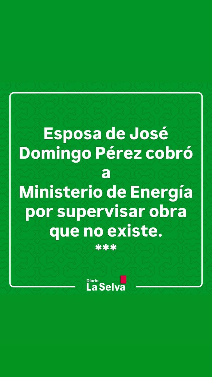 Habría demasiadas coincidencias y mucho dinero entrando a las arcas de la...
