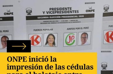 Organismo electoral avanza con preparación del balotaje del 7 de junio