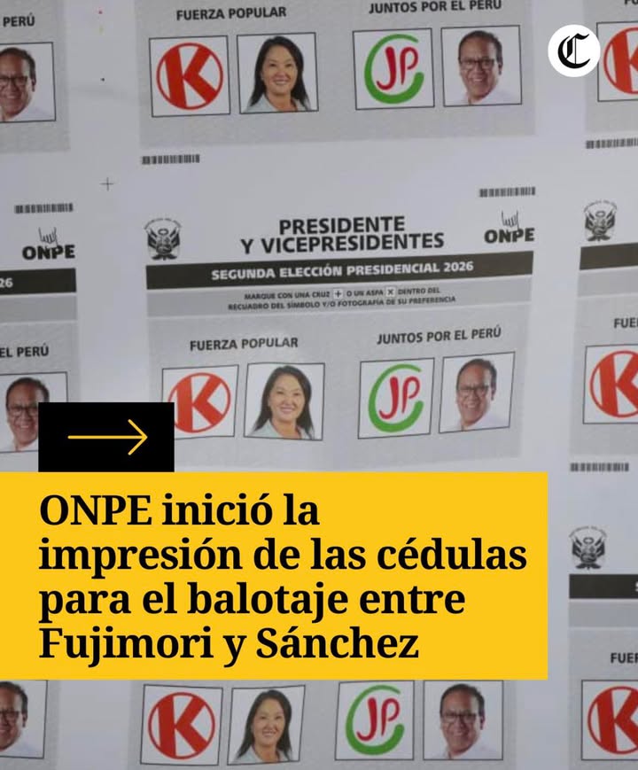 Organismo electoral avanza con preparación del balotaje del 7 de junio