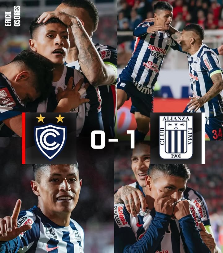 Alianza Lima se impuso por la mínima diferencia ante Cienciano