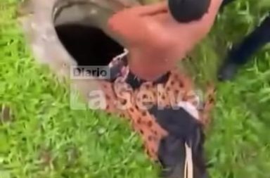 Intervienen a sujetos por presunto robo en vivienda de extranjeros en Iquitos.