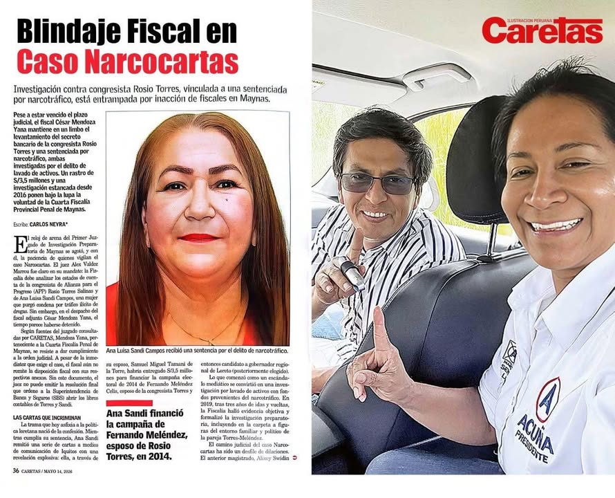 Informe periodístico revive caso de las denominadas “Narcocartas”