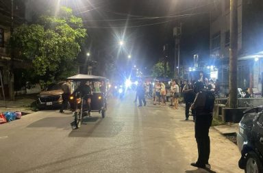 Disparos al aire generan pánico entre familias de la zona