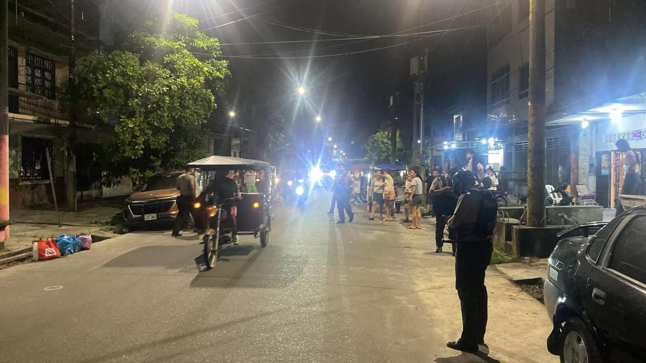 Disparos al aire generan pánico entre familias de la zona