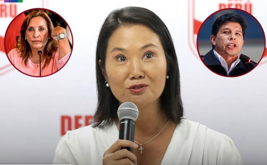 Keiko Fujimori se pronuncia sobre gestión política de las últimas décadas