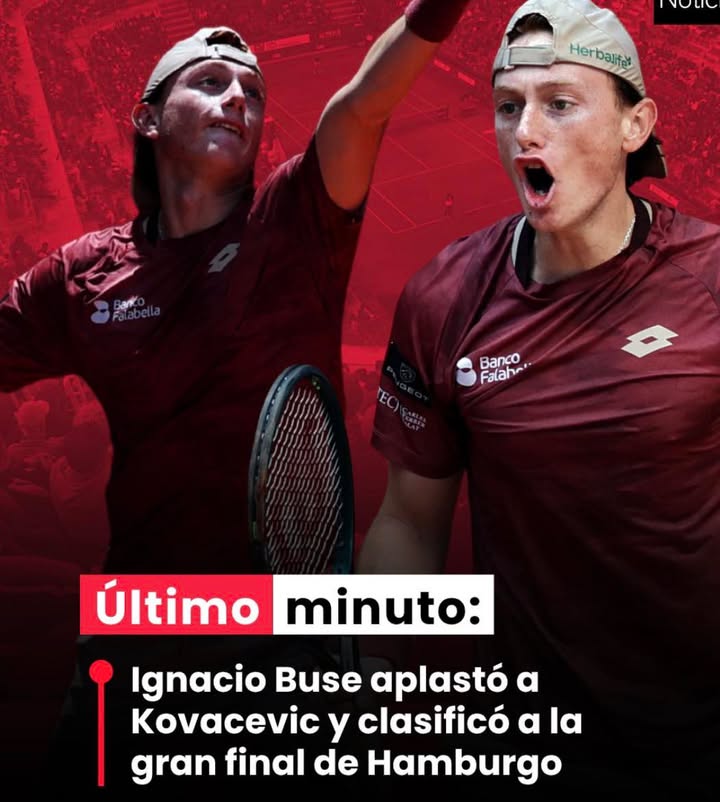 Ignacio Buse avanza a la gran final de Hamburgo