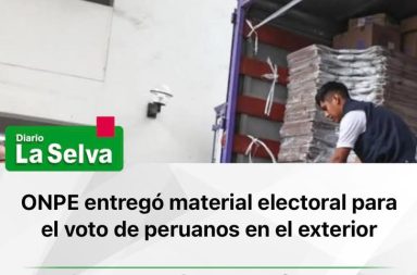 Esperando que  vez todo salga bien:  Cancillería distribuirá el material en oficinas consulares para la segunda vuelta