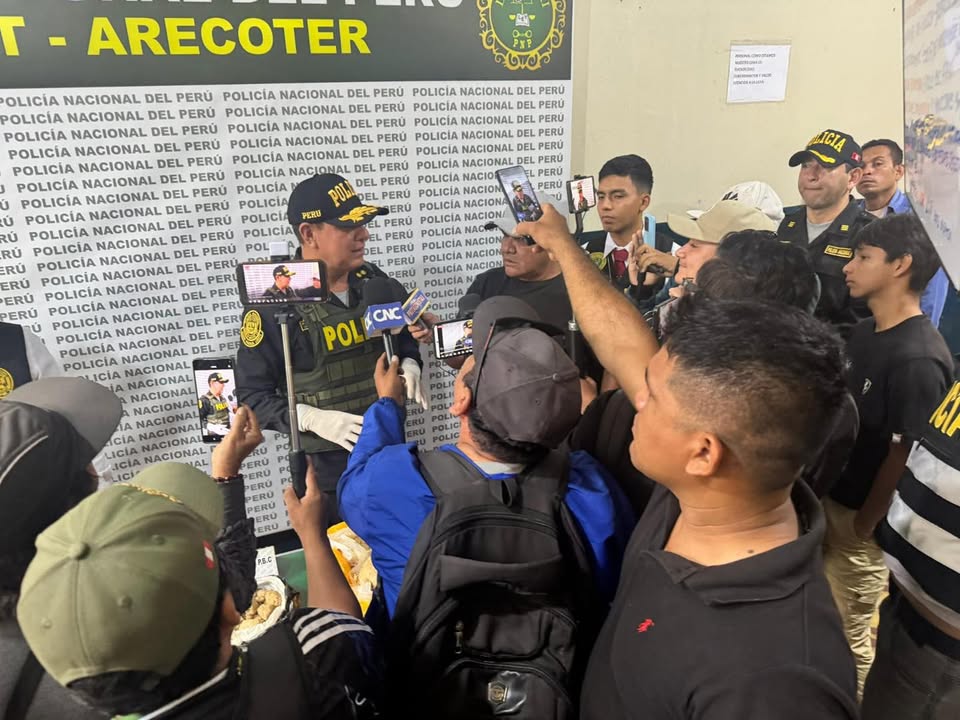 PNP reporta importante operativo antidrogas en Iquitos