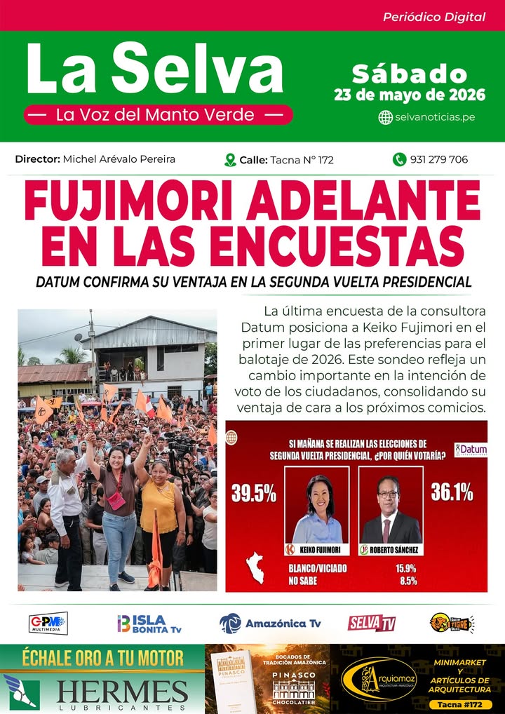 Portada LA SELVA 23·05·2026 ‼
