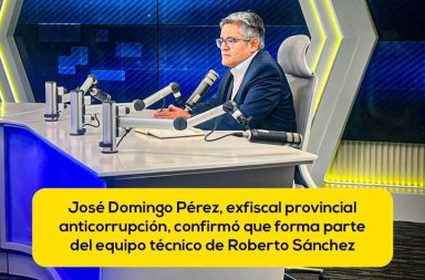 José Domingo Pérez confirmó participación en campaña presidencial