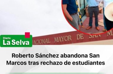Grupo de universitarios cuestionó presencia del candidato durante protesta