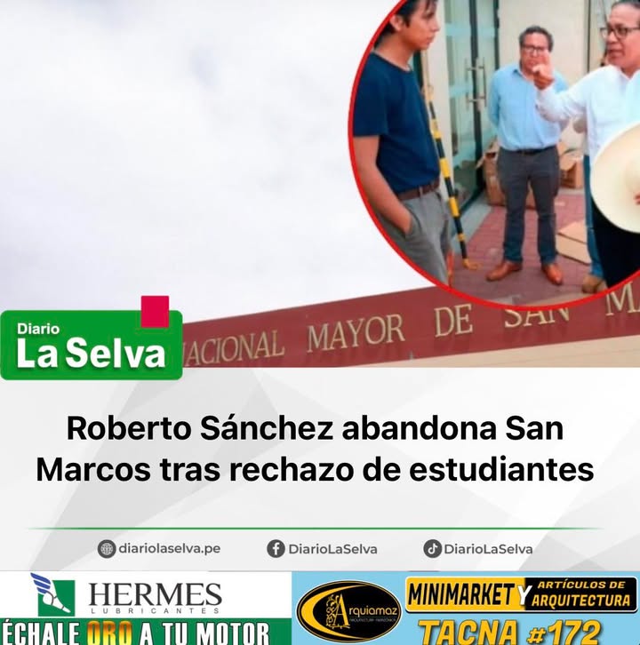 Grupo de universitarios cuestionó presencia del candidato durante protesta